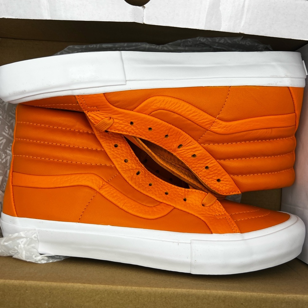 Vans SK8-Hi Reissue Autumn Glo Orange SZ 9.5M/11W